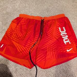 Nike Men's Vibrant Red USA Sports Shorts